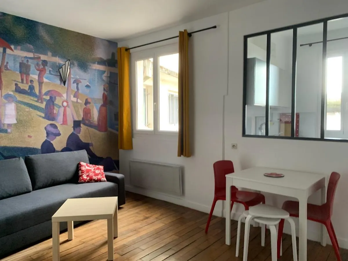 Apartment Studio Perfect For 2 Adults And 1 Kid, And Up To 2 Kids - Jourdain 20E, 25Mn To Louvre Via Line M11 Paris