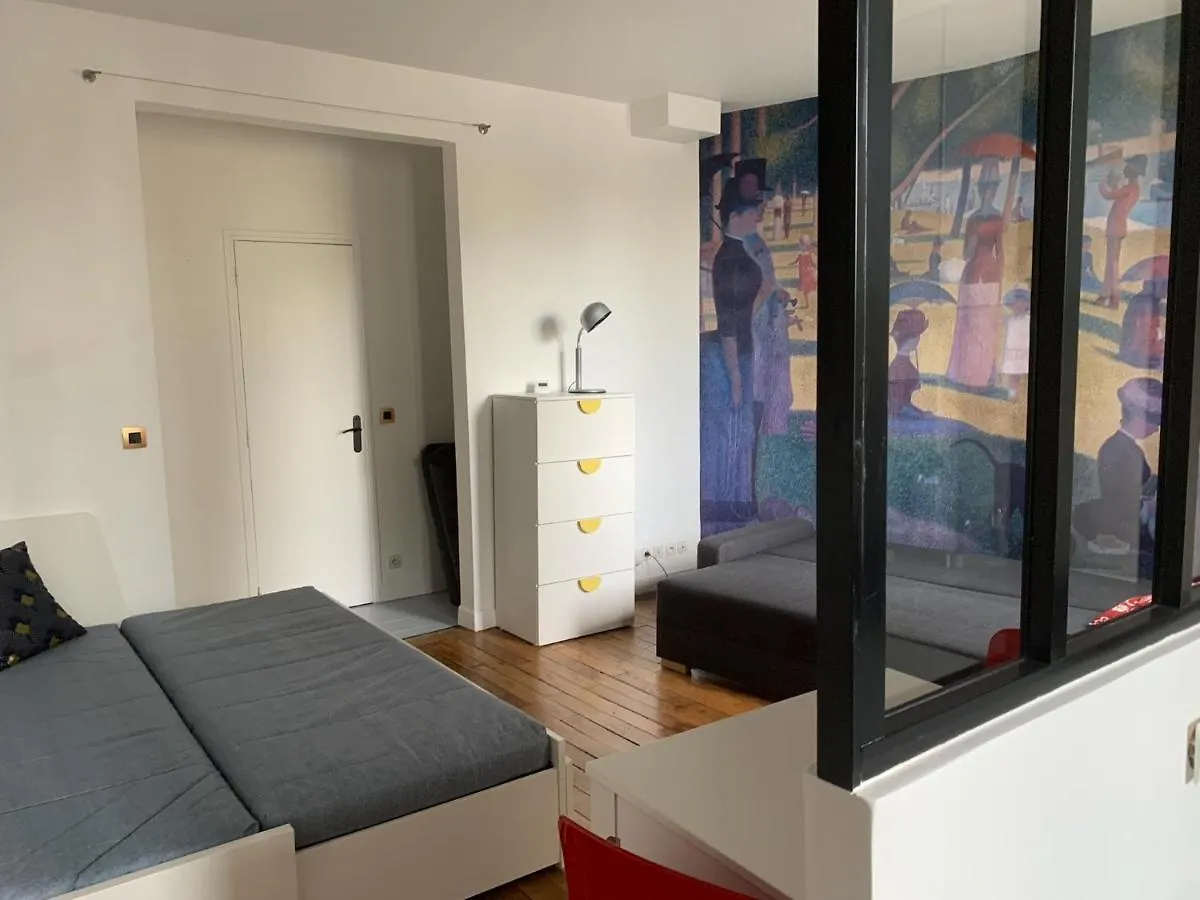 Studio Perfect For 2 Adults And 1 Kid, And Up To 2 Kids - Jourdain 20E, 25Mn To Louvre Via Line M11 Paris Apartment