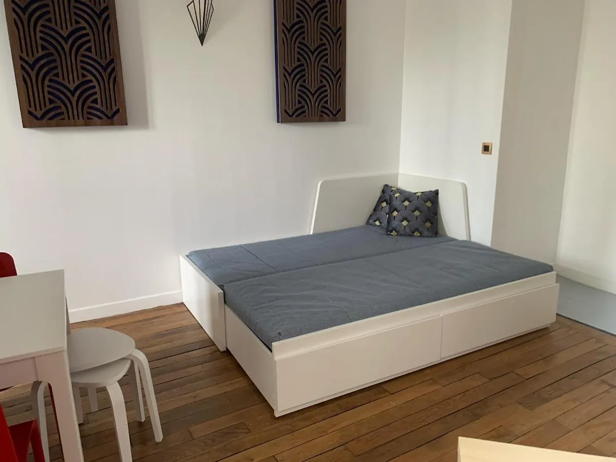 Studio Perfect For 2 Adults And 1 Kid, And Up To 2 Kids - Jourdain 20E, 25Mn To Louvre Via Line M11 Paris Frankreich